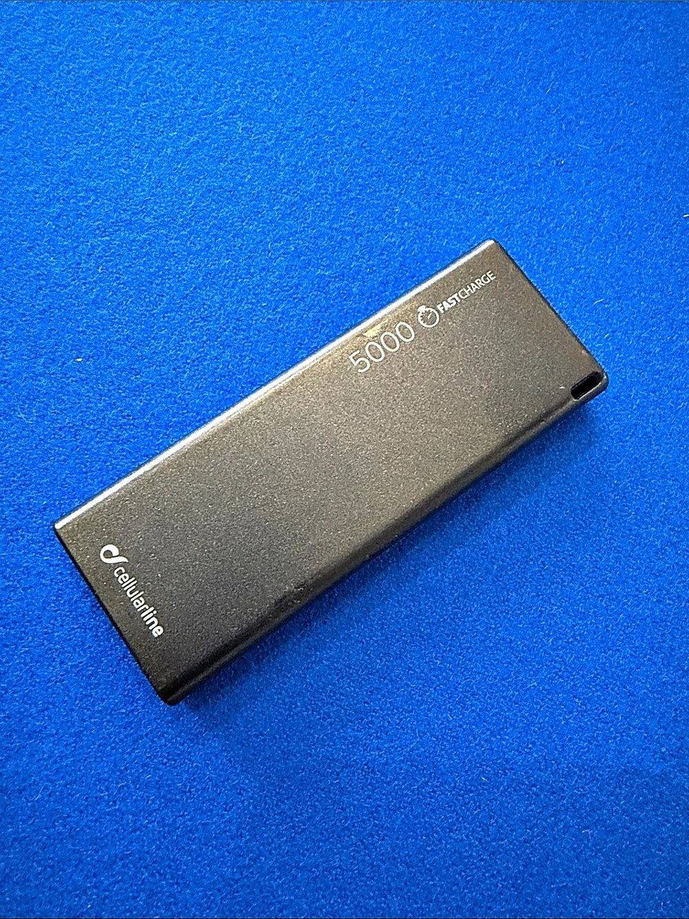 Cellularline FreePower Slim 5000 Power Bank Black